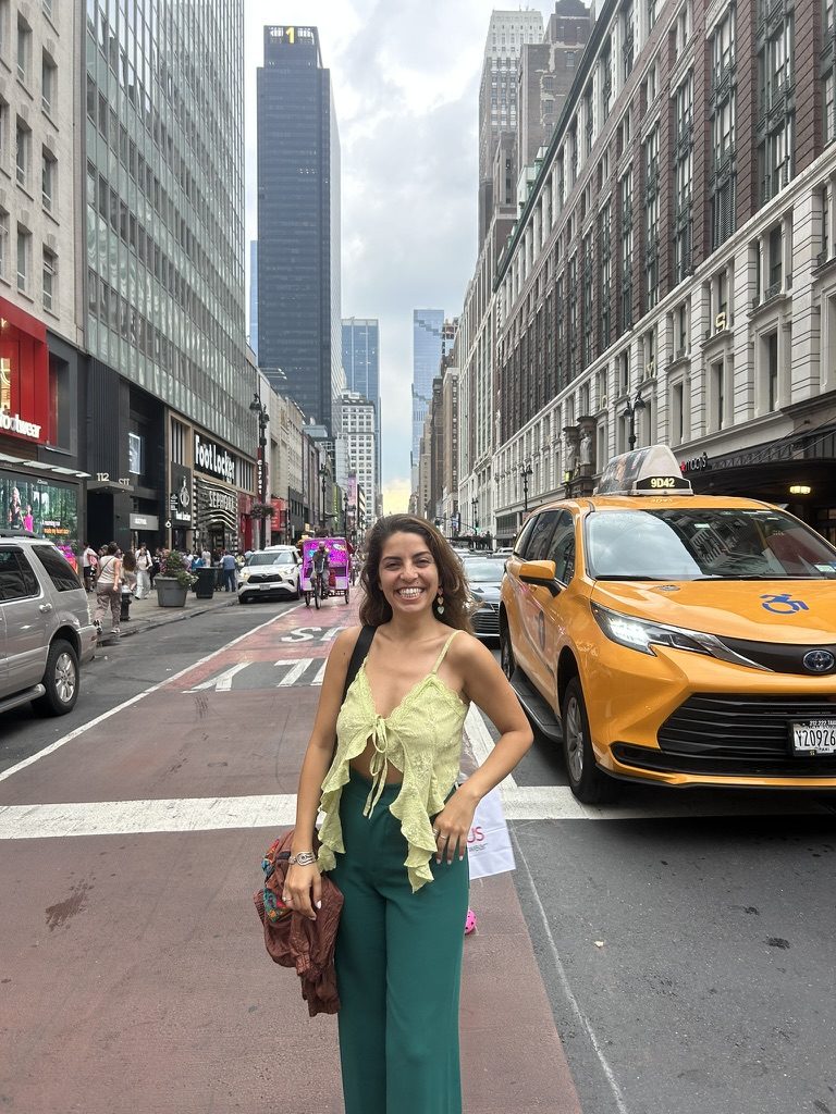 NYC, yellow cab moment